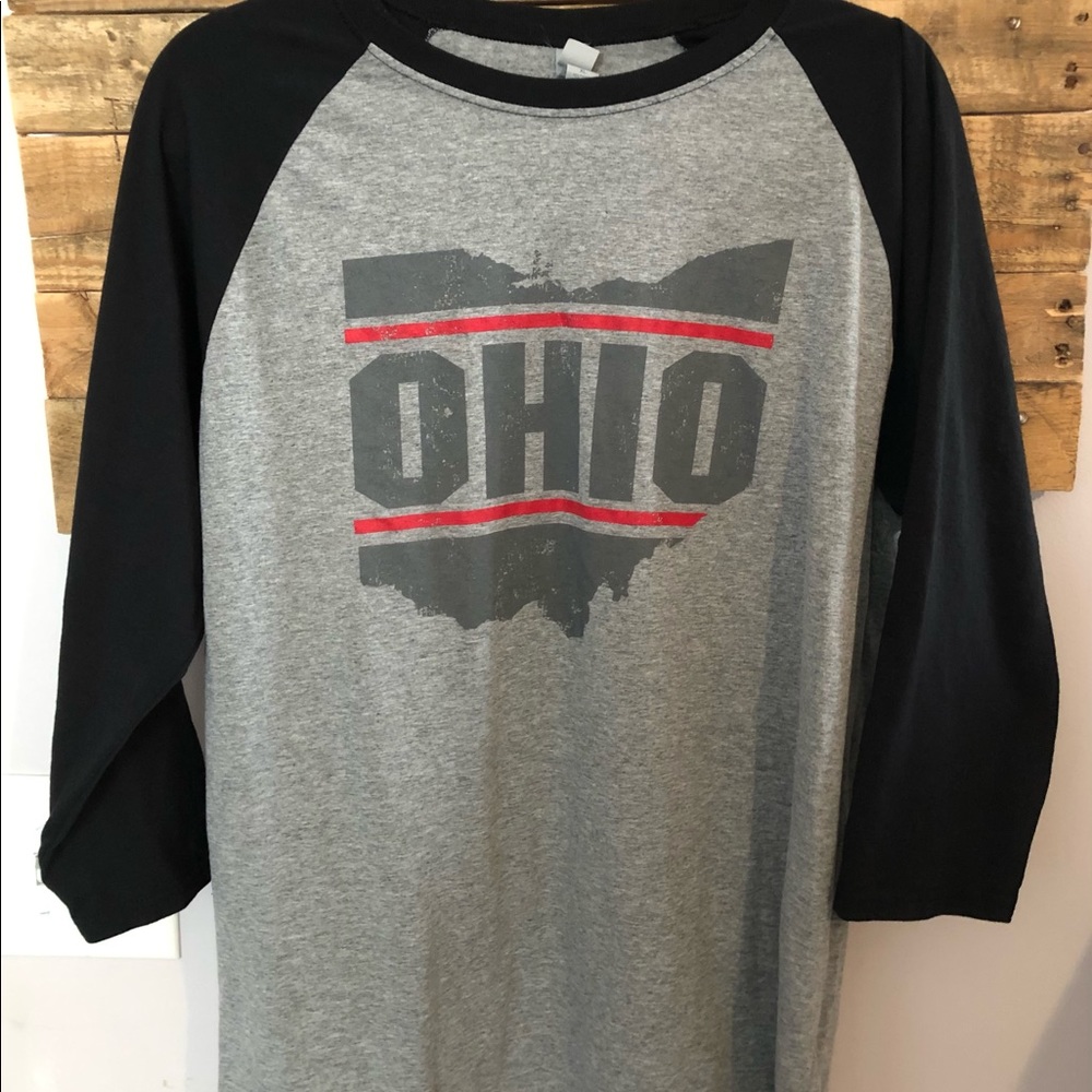 Ohio Baseball Tee